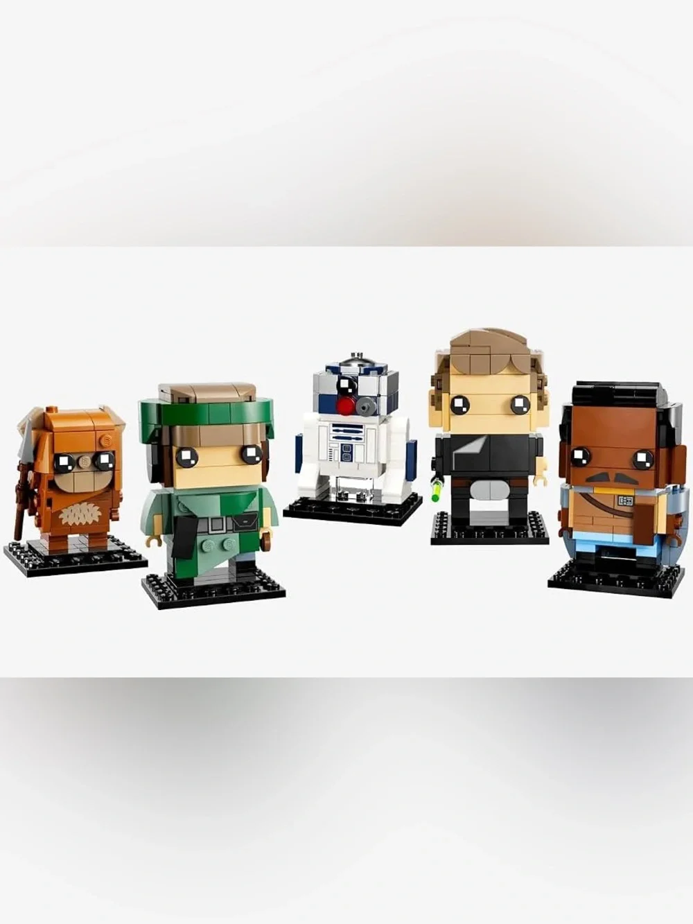 Lego Star Wars BrickHeadz Battle of Endor Heroes - Green, Brown, White, Tan